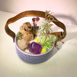 DIY Adjustable Crystal Arrangement Decor Bowl